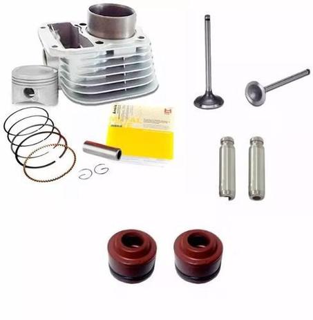 Kit Motor Titan Fan 125 02 / 08 Válvulas Guias Retentores - Metal leve + corteco Menor preço em Kit Motor Titan Fan 125 02 / 08 Válvulas Guias Retentores - Metal leve + corteco