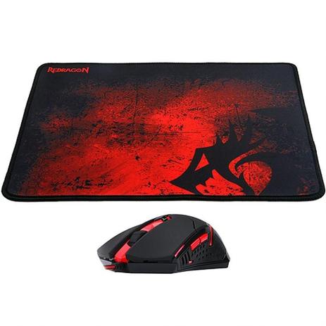 Kit Mouse e Mousepad Gamer Centrophorus (M601-BA) - Redragon é boa?