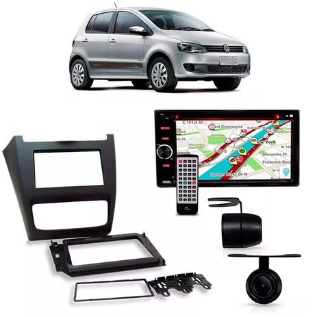 Kit Multimídia Evolve Light /câmera Ré/ Moldura Fox 2din - Sp acessórios Menor preço em Kit Multimídia Evolve Light /câmera Ré/ Moldura Fox 2din - Sp acessórios