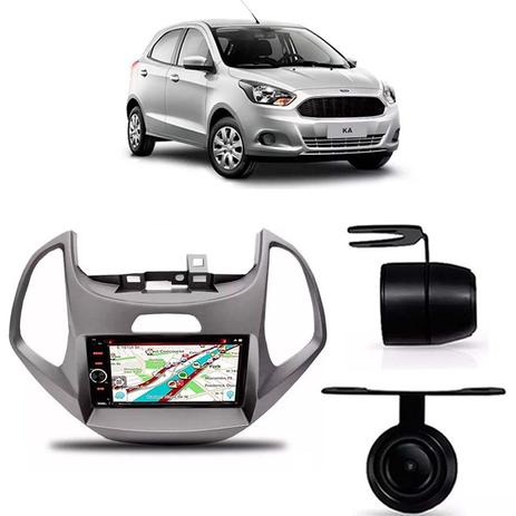 Kit Multimídia Evolve Light/câmera Ré/moldura Rádio 2Din Ka - Sp acessórios Menor preço em Kit Multimídia Evolve Light/câmera Ré/moldura Rádio 2Din Ka - Sp acessórios