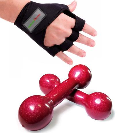 Kit Musculação Par de Halter 2 kg Academia + Luvas Treino - Natural fitness Menor preço em Kit Musculação Par de Halter 2 kg Academia + Luvas Treino - Natural fitness