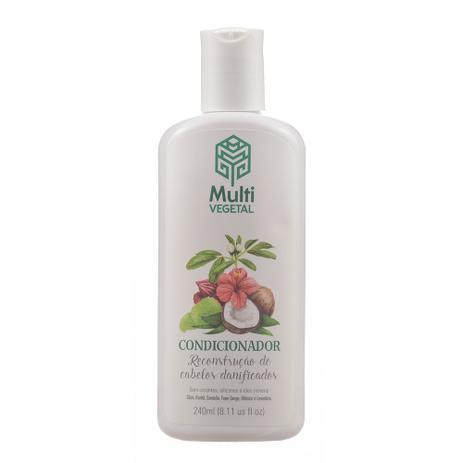 Kit Natural Shampoo e Condicionador de Coco para Cabelos Danificados - Multi Vegetal Menor preço em Kit Natural Shampoo e Condicionador de Coco para Cabelos Danificados - Multi Vegetal