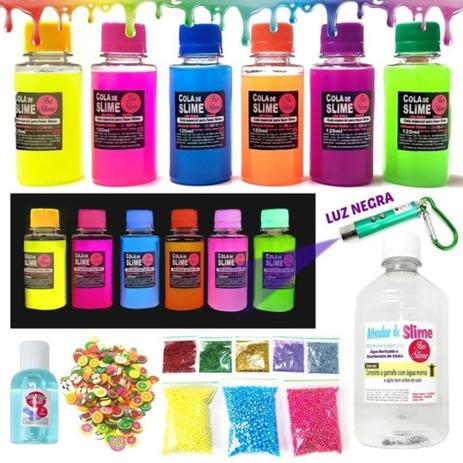 Kit Neon Para Fazer Slime Premium Original isa slime é boa?