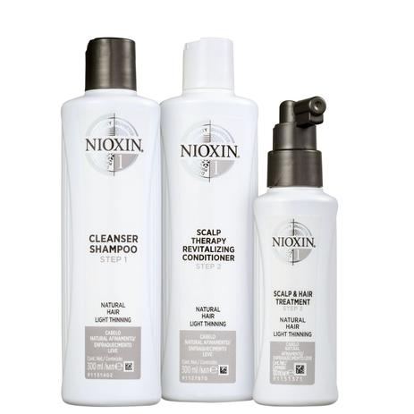 Kit Nioxin System 1 (3 Produtos) Menor preço em Kit Nioxin System 1 (3 Produtos)