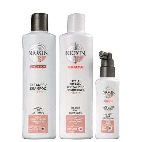 Kit Nioxin System 3 (3 Produtos) Menor preço em Kit Nioxin System 3 (3 Produtos)