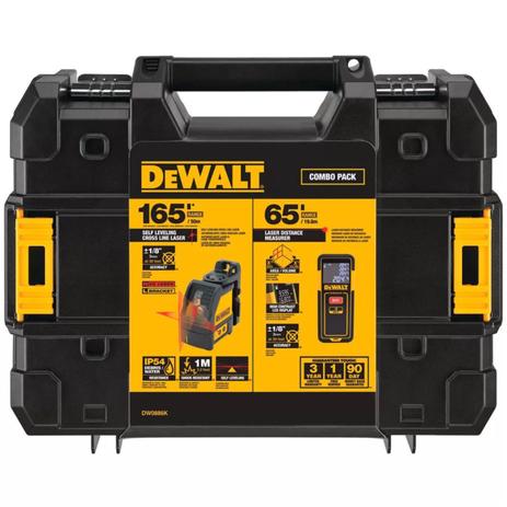 Kit Nível Laser + Trena Laser Dewalt Dw0886k Com Maleta e óculos de Proteção Menor preço em Kit Nível Laser + Trena Laser Dewalt Dw0886k Com Maleta e óculos de Proteção