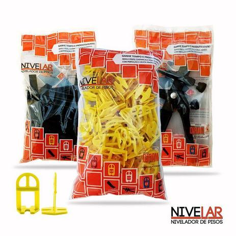 Kit Nivelador de Pisos, Porcelanatos e Revestimentos - 2.000 Clips +300 Cunhas +01 Alicate - Nivelar Menor preço em Kit Nivelador de Pisos, Porcelanatos e Revestimentos - 2.000 Clips +300 Cunhas +01 Alicate - Nivelar