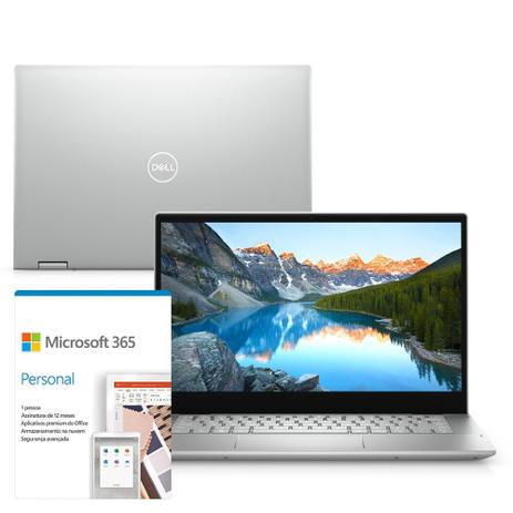 Kit Notebook 2 em 1 Dell Inspiron 5406 14” Full HD Touch 11ª G Intel Core i7 8GB 256GB SSD Windows 10 Microsoft 365 é boa?