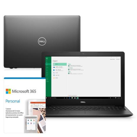 Kit Notebook Dell Inspiron i3501-M20PF 15.6” HD 10ª Geração Intel Core i3 4GB 128GB SSD Windows 10 Microsoft 365 Preto é boa?