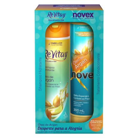 Kit Novex Argan Shampoo 300ml + Condicionador 300ml - Tenys pe é boa?