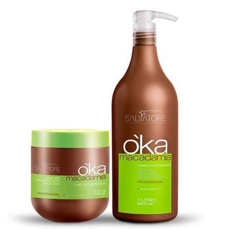 Kit OKA Shampoo 1L e Máscara 500g Macadâmia Salvatore - Salvatore cosméticos Menor preço em Kit OKA Shampoo 1L e Máscara 500g Macadâmia Salvatore - Salvatore cosméticos