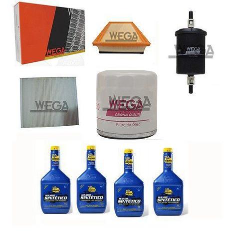 Kit oleo do motor 5w30 sintetico maxoil filtro de ar condicionado cabine combustivel ar oleo - onix 1.0 1.4 2012 a 2017 - kit00124 - Wega Menor preço em Kit oleo do motor 5w30 sintetico maxoil filtro de ar condicionado cabine combustivel ar oleo - onix 1.0 1.4 2012 a 2017 - kit00124 - Wega