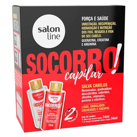 Kit Oleocreme E Ampola Salon Line Socorro Capilar 54ml Menor preço em Kit Oleocreme E Ampola Salon Line Socorro Capilar 54ml