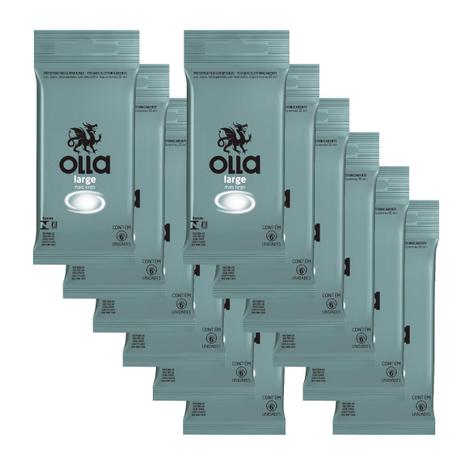 Kit Olla Preservativo Lubrificado Large 6 Uni. com 12 Packs Menor preço em Kit Olla Preservativo Lubrificado Large 6 Uni. com 12 Packs