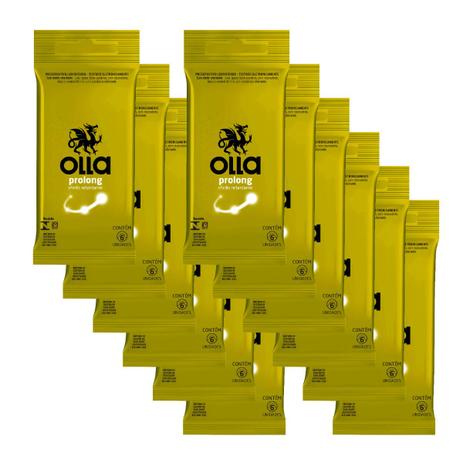 Kit Olla Preservativo Prolong 6uni. Com 12 Packs Menor preço em Kit Olla Preservativo Prolong 6uni. Com 12 Packs
