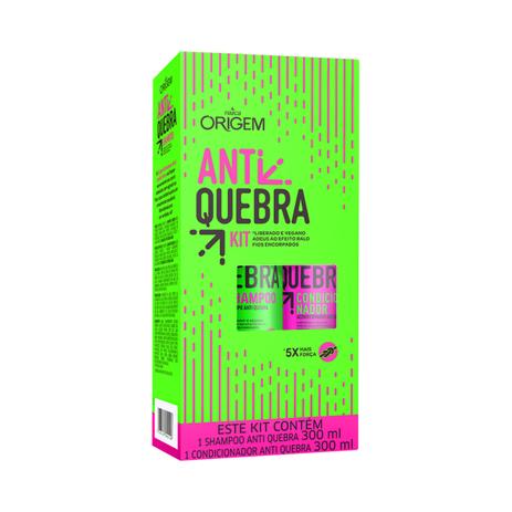Kit origem nazca - antiquebra max shampoo + condicionador 300ml Menor preço em Kit origem nazca - antiquebra max shampoo + condicionador 300ml