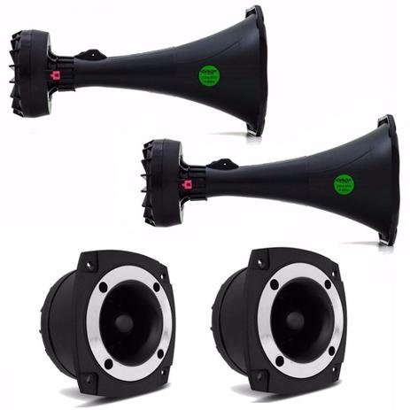 Kit orion 2 driver + 2 tweeter + 2 corneta longa Menor preço em Kit orion 2 driver + 2 tweeter + 2 corneta longa