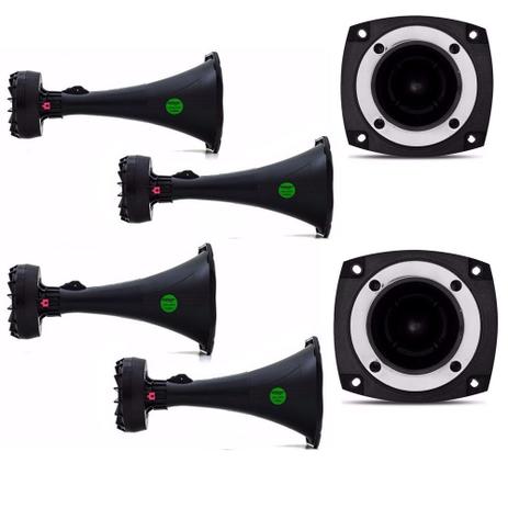 Kit orion 4 driver + 2 tweeter + 4 corneta longa Menor preço em Kit orion 4 driver + 2 tweeter + 4 corneta longa
