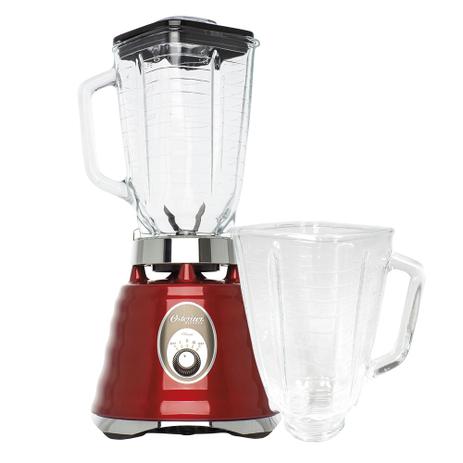 Menor preço em Kit Osterizer Vermelho Liquidificador/Jarra Extra Oster 127V