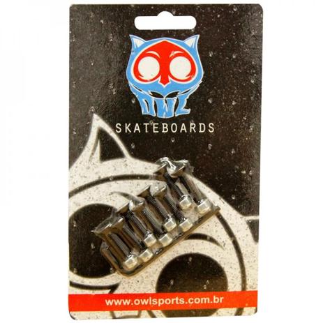 Kit Owl Parafusos Base 25mm - Owl Sports - Poliwest Menor preço em Kit Owl Parafusos Base 25mm - Owl Sports - Poliwest