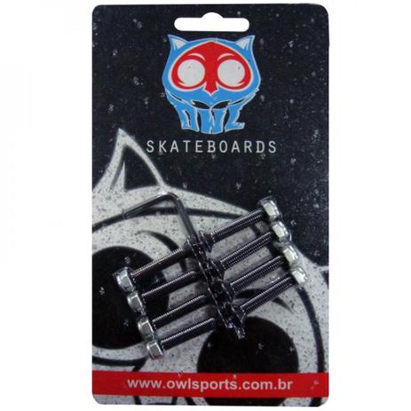 Kit Owl Parafusos Base 30mm - Owl Sports Menor preço em Kit Owl Parafusos Base 30mm - Owl Sports