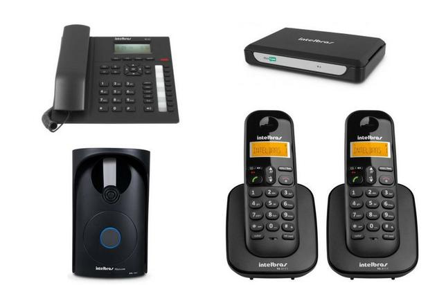 Kit PABX Central Telefonica Minicom Plus Intelbras 3 ramais Menor preço em Kit PABX Central Telefonica Minicom Plus Intelbras 3 ramais