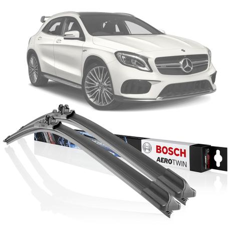 Kit Palhetas Dianteiras Bosch Aerotwin A120s Palheta Magazine