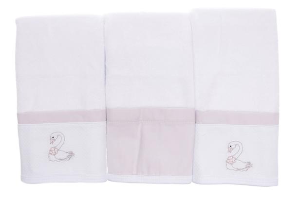Kit paninho de boca nicolle - 3 peças - Ac baby Menor preço em Kit paninho de boca nicolle - 3 peças - Ac baby