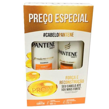 Kit Pantene Shampoo 400ml + Condicionador 175ml Força E Reconstrução é boa?
