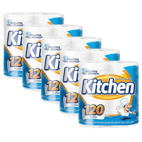 Kit Papel Toalha Folha Dupla Kitchen 600 Folhas Menor preço em Kit Papel Toalha Folha Dupla Kitchen 600 Folhas