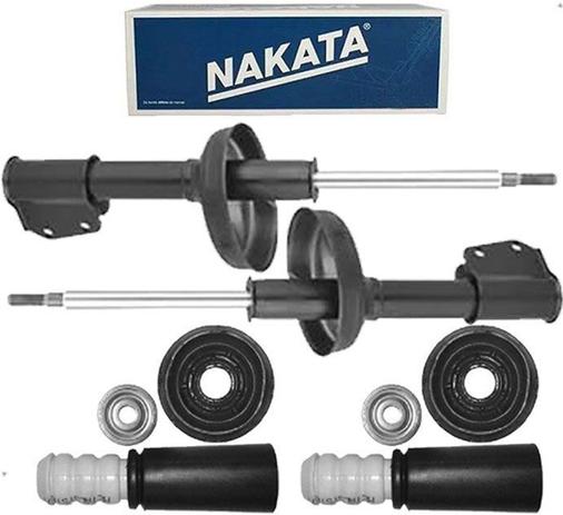 Kit par amortecedor dianteiro + batente coxim coifa - clio 2000 á 2011 / symbol 2009 á 2011 - kit00743 - NAKATA Menor preço em Kit par amortecedor dianteiro + batente coxim coifa - clio 2000 á 2011 / symbol 2009 á 2011 - kit00743 - NAKATA