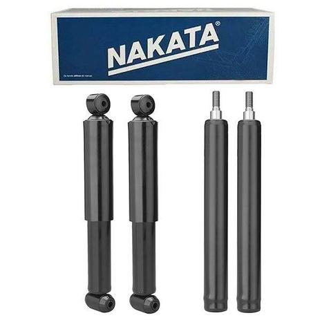 Kit par amortecedor dianteiro esquerdo e direito + par amortecedor traseiro esquerdo e direito - passat 1974 à 1988 - kit00666 - Nakata Menor preço em Kit par amortecedor dianteiro esquerdo e direito + par amortecedor traseiro esquerdo e direito - passat 1974 à 1988 - kit00666 - Nakata