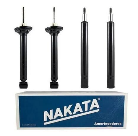 Kit par amortecedor dianteiro + traseiro - gol g2 g3 g4 - kit00685 - Nakata Menor preço em Kit par amortecedor dianteiro + traseiro - gol g2 g3 g4 - kit00685 - Nakata
