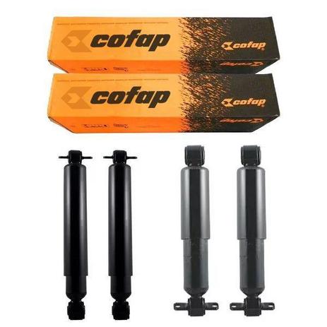 KIT PAR AMORTECEDOR DIANTEIRO TRASEIRO - S10 2000 4x2 2.8 DIESEL - KIT00029 - Cofap Menor preço em KIT PAR AMORTECEDOR DIANTEIRO TRASEIRO - S10 2000 4x2 2.8 DIESEL - KIT00029 - Cofap