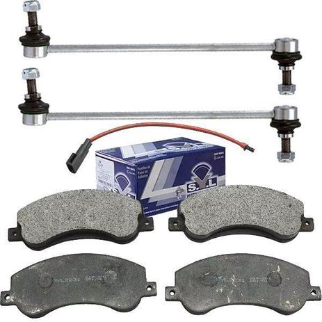 Kit par bieleta e pastilha freio dianteira - transit 2011 a 2014 - kit00961 - Syl é boa?