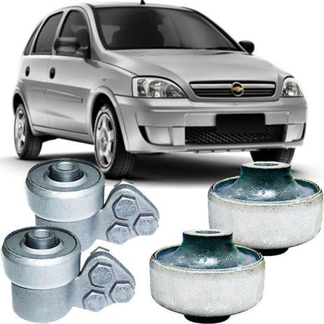 Kit par bucha bandeja dianteira - corsa 2002 a 2010 - kit01053 - Sampel Menor preço em Kit par bucha bandeja dianteira - corsa 2002 a 2010 - kit01053 - Sampel
