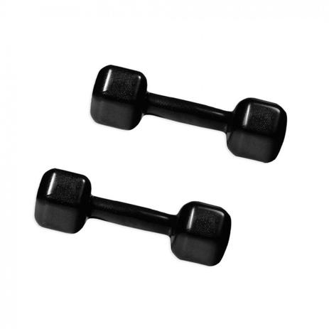 Kit Par de Halter Sextavado 1kg Emborrachado Preto Mega Peso Menor preço em Kit Par de Halter Sextavado 1kg Emborrachado Preto Mega Peso