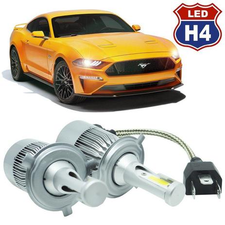 Kit Par Lâmpada Super Led Automotivo Farol Carro Caminhão H4 Bi 10000 Lumens M9C 12V 24V 6000K - S/m Menor preço em Kit Par Lâmpada Super Led Automotivo Farol Carro Caminhão H4 Bi 10000 Lumens M9C 12V 24V 6000K - S/m