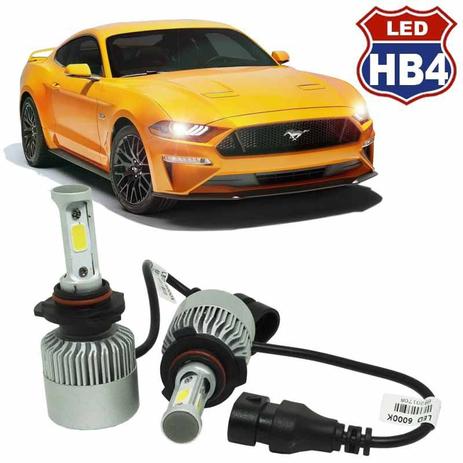 Kit Par Lâmpada Super Led Automotivo Farol Carro Caminhão HB4 9006 10000 Lumens M9C 12V 24V 6000K - S/m é boa?