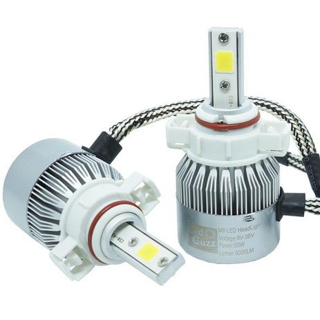 Kit Par Lâmpada Super Led Automotivo Farol Guzz M9C Carro Caminhão H16 10000 Lm 12V 24V 6000K Menor preço em Kit Par Lâmpada Super Led Automotivo Farol Guzz M9C Carro Caminhão H16 10000 Lm 12V 24V 6000K
