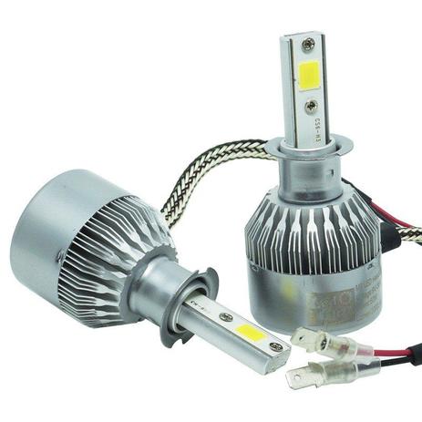 Kit Par Lâmpada Super Led Automotivo Farol Guzz M9C Carro Caminhão H3 10000 Lm 12V 24V 6000K Menor preço em Kit Par Lâmpada Super Led Automotivo Farol Guzz M9C Carro Caminhão H3 10000 Lm 12V 24V 6000K