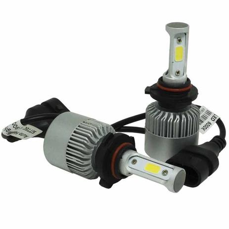 Kit Par Lâmpada Super Led Automotivo Farol Guzz M9C Carro Caminhão HB3 9005 10000 Lm 12V 24V 6000K é boa?