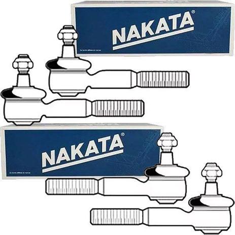 Kit par terminal direcao curto e longo - c10 1985 a 1995 - kit00971 - Nakata Menor preço em Kit par terminal direcao curto e longo - c10 1985 a 1995 - kit00971 - Nakata