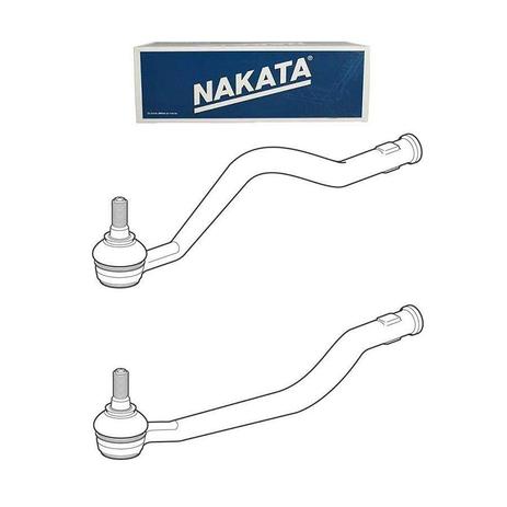KIT PAR TERMINAL DIRECAO DIREITO ESQUERDO - Logan 2008 A 2011 / Sandero 2008 A 2011 - KIT00053 - Nakata Menor preço em KIT PAR TERMINAL DIRECAO DIREITO ESQUERDO - Logan 2008 A 2011 / Sandero 2008 A 2011 - KIT00053 - Nakata