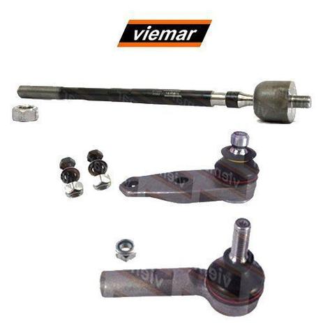 Kit par terminal direcao + pivo + articulacao axial direito - kangoo 1998 a 2003 - kit00601 - Viemar Menor preço em Kit par terminal direcao + pivo + articulacao axial direito - kangoo 1998 a 2003 - kit00601 - Viemar