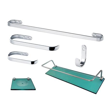 Kit para banheiro ônix 2  (6 Peças) - VSA VENDAS é boa?