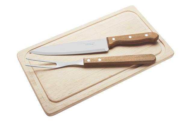 Kit para Churrasco Inox 3 Pcs Dynamic Tramontina Menor preço em Kit para Churrasco Inox 3 Pcs Dynamic Tramontina