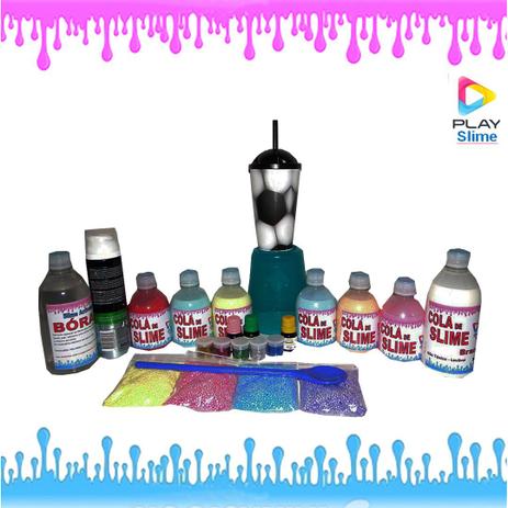Kit para fabricar Slime Futebol série Prata - Play magazine é boa?