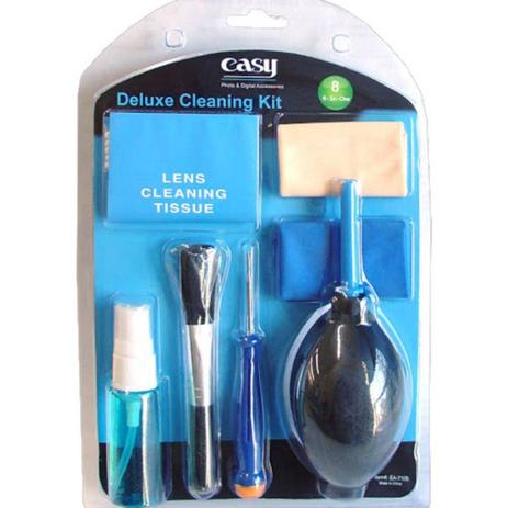 Kit Para Limpeza De Câmeras e Lentes Easy Ec-7106 8x1 - Easyacc Menor preço em Kit Para Limpeza De Câmeras e Lentes Easy Ec-7106 8x1 - Easyacc