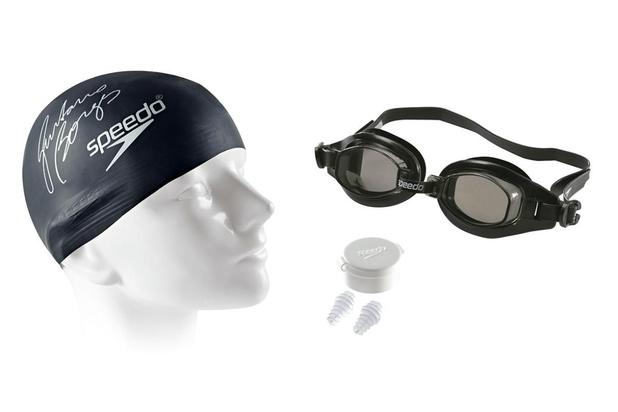 Kit para Natação Speedo Swim Kit 20 Preto Menor preço em Kit para Natação Speedo Swim Kit 20 Preto